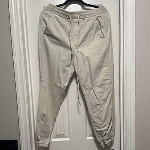 GAP Men's Light Beige Joggers